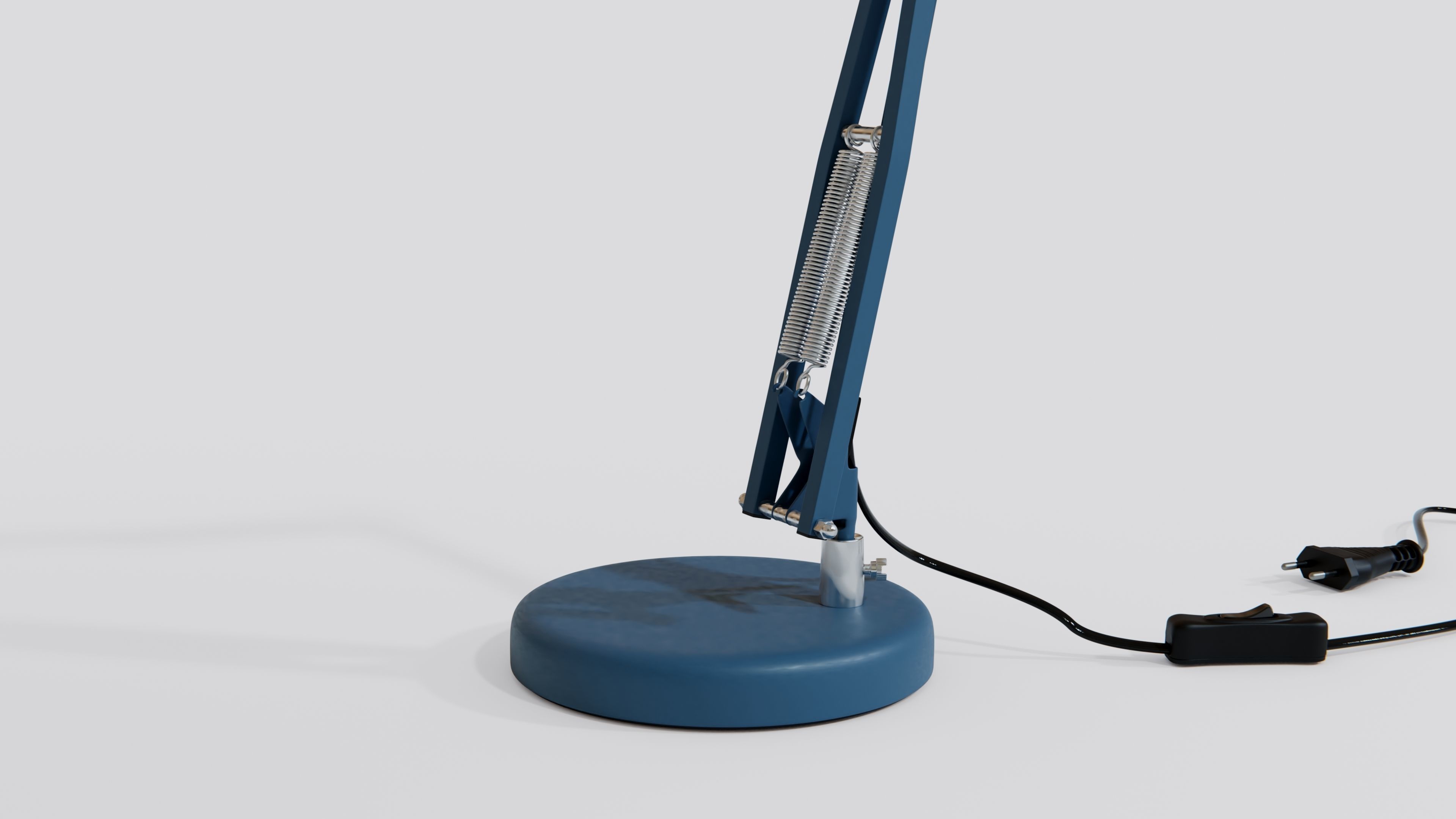 Desktop Lamp 3D model_2
