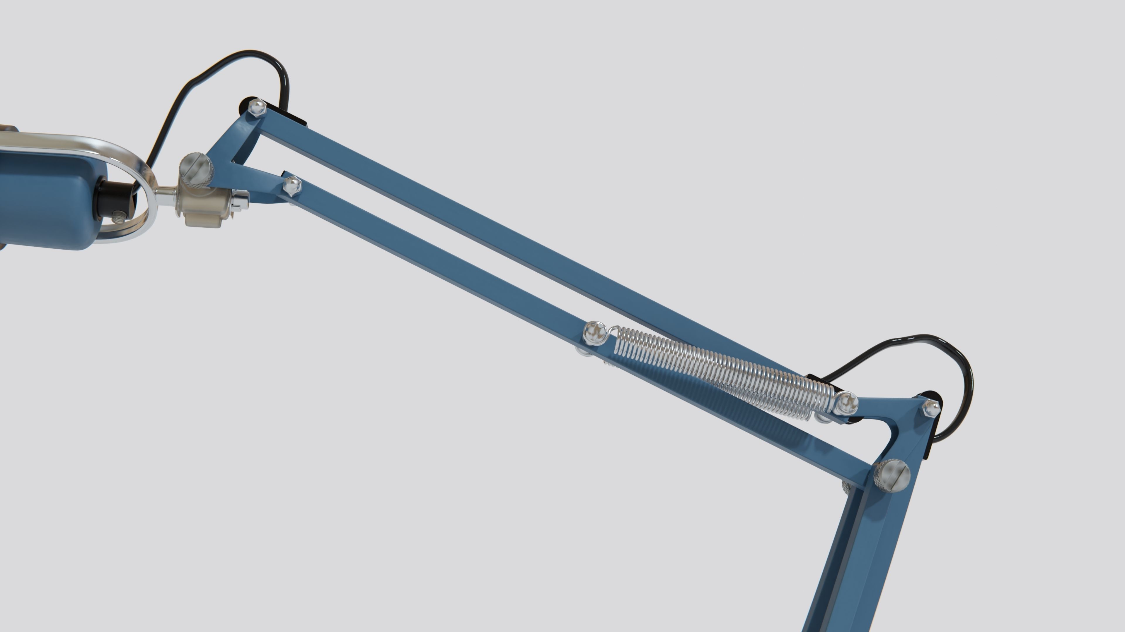 Desktop Lamp 3D model_4