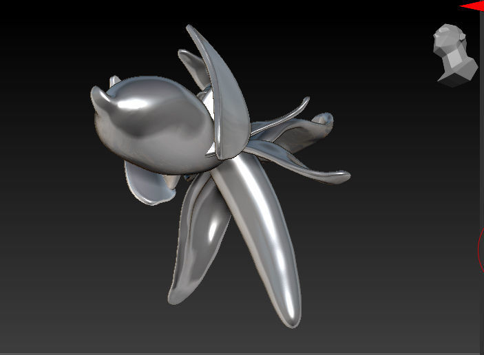 XariBulbul flower 3D print model_8