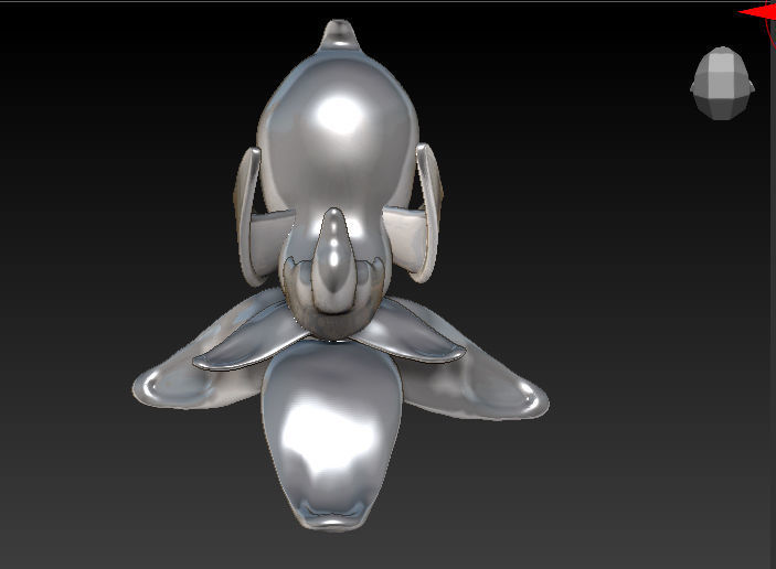 XariBulbul flower 3D print model_5