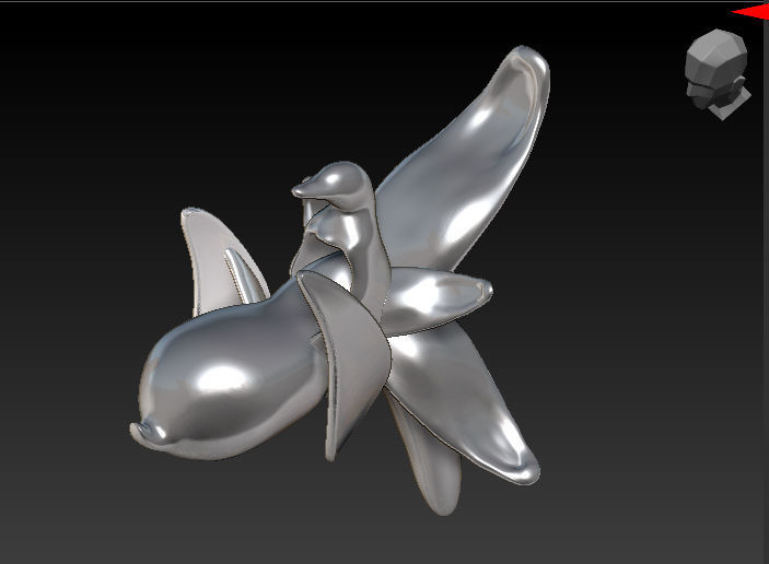 XariBulbul flower 3D print model_3