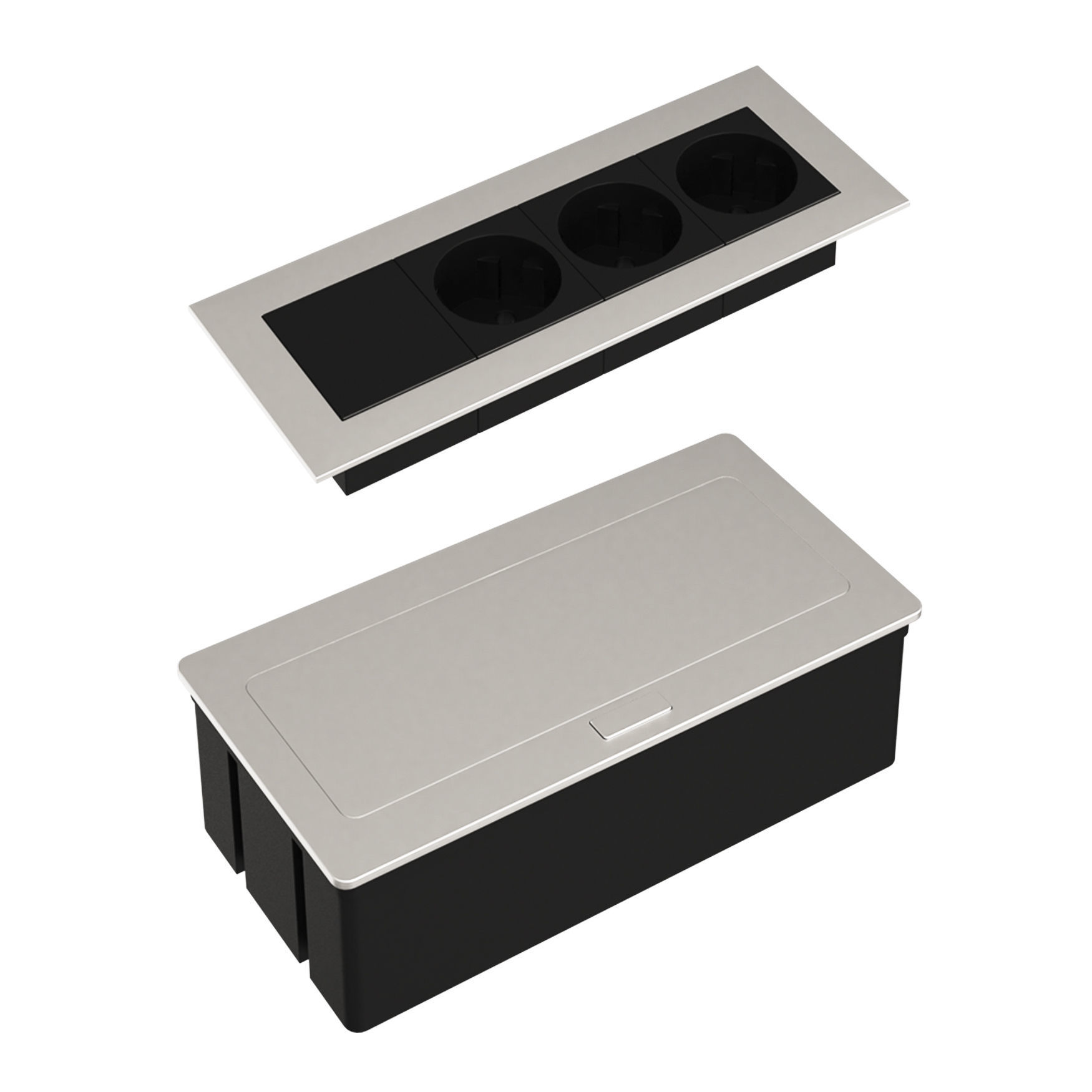 Hiden sockets 3D model_3