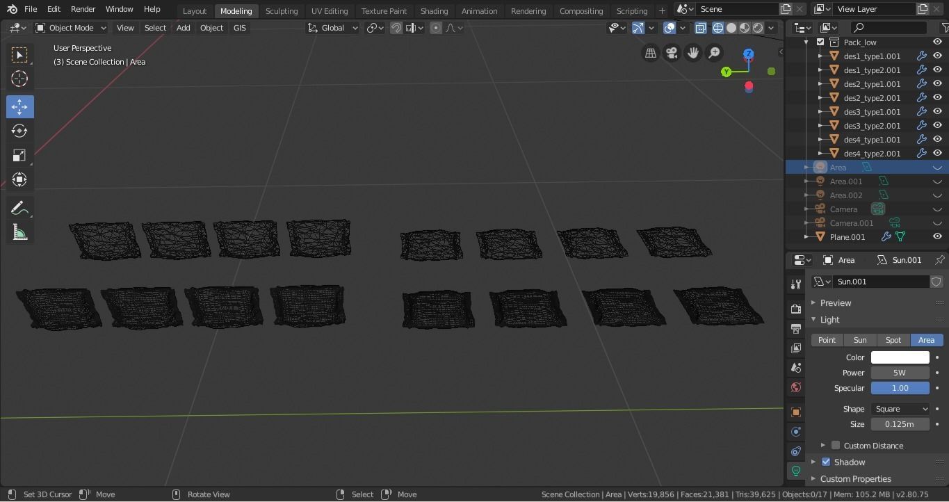 Instant Noodels Bag 3D model_8