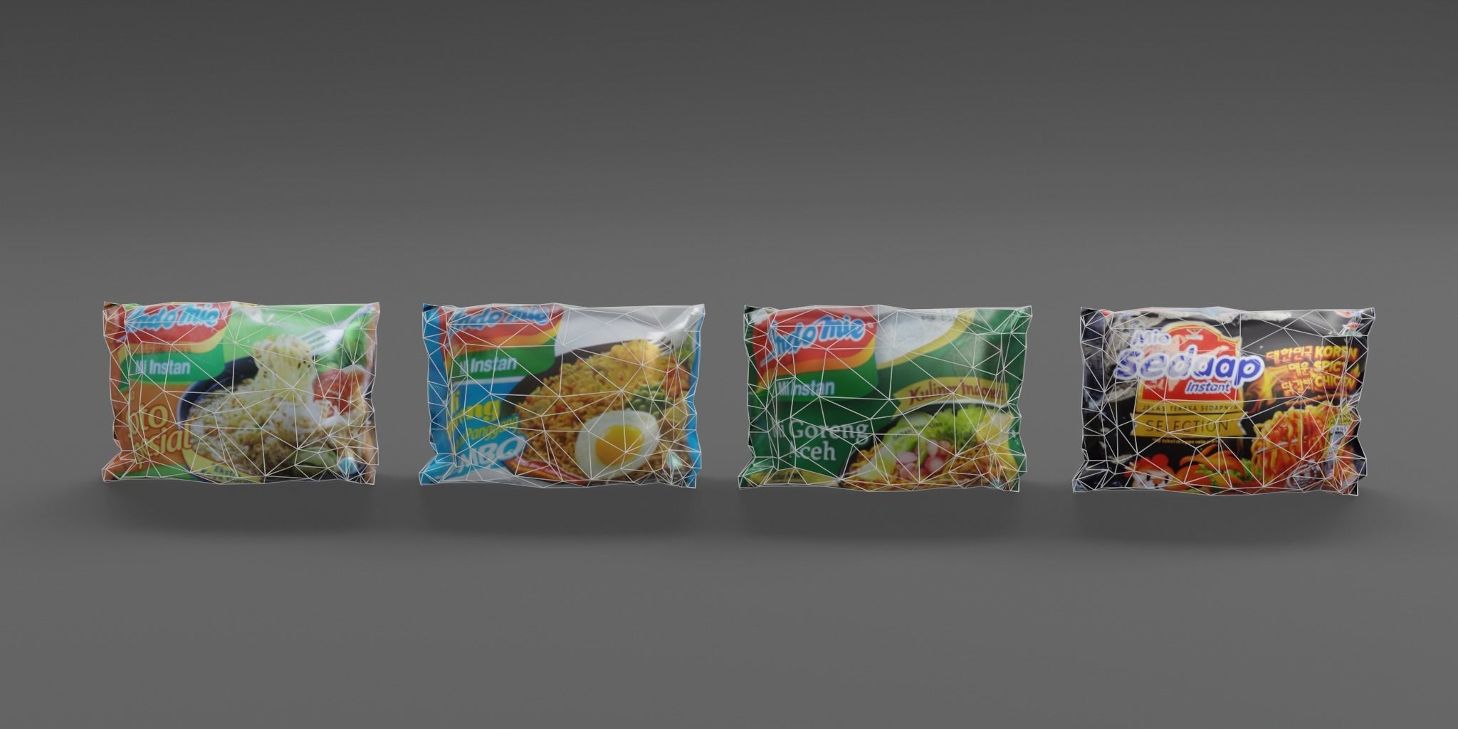 Instant Noodels Bag 3D model_19