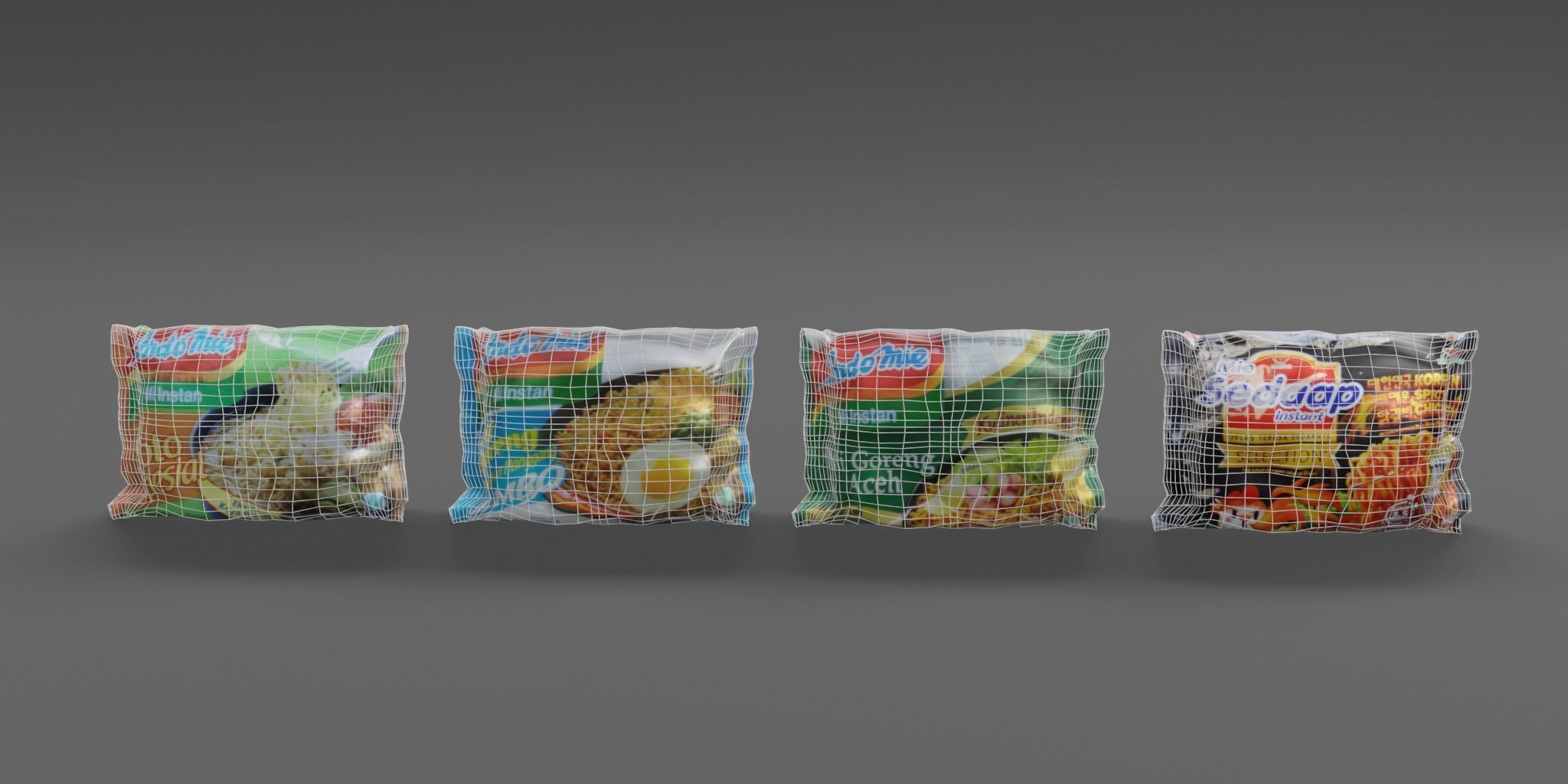 Instant Noodels Bag 3D model_18