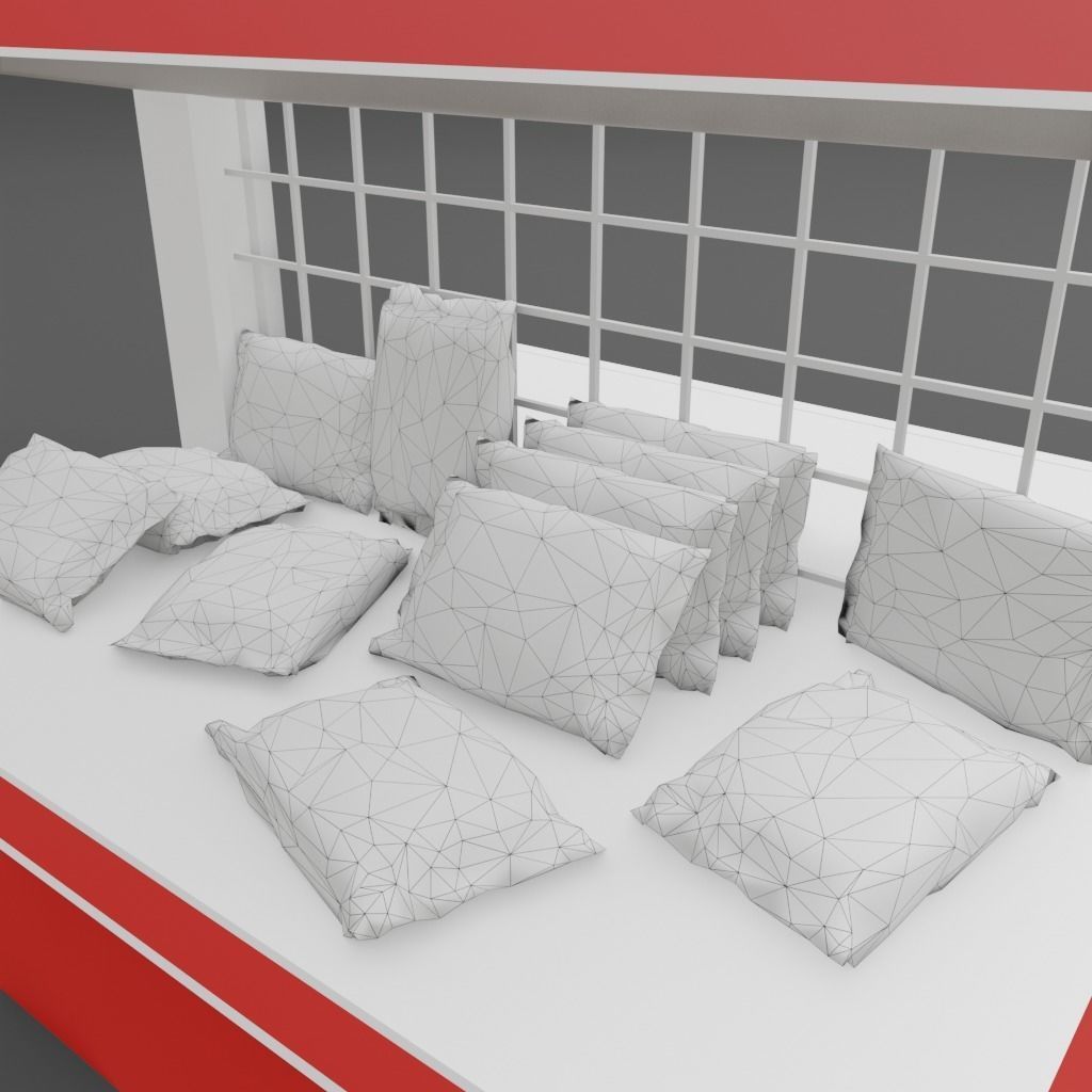 Instant Noodels Bag 3D model_13