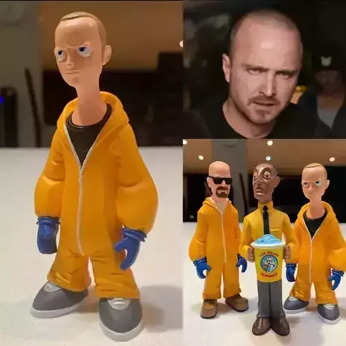 Jesse Pinkman Breaking Bad 3D print model