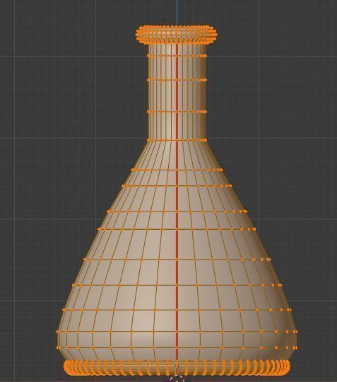 Turkish vase Low-poly 3D model_8