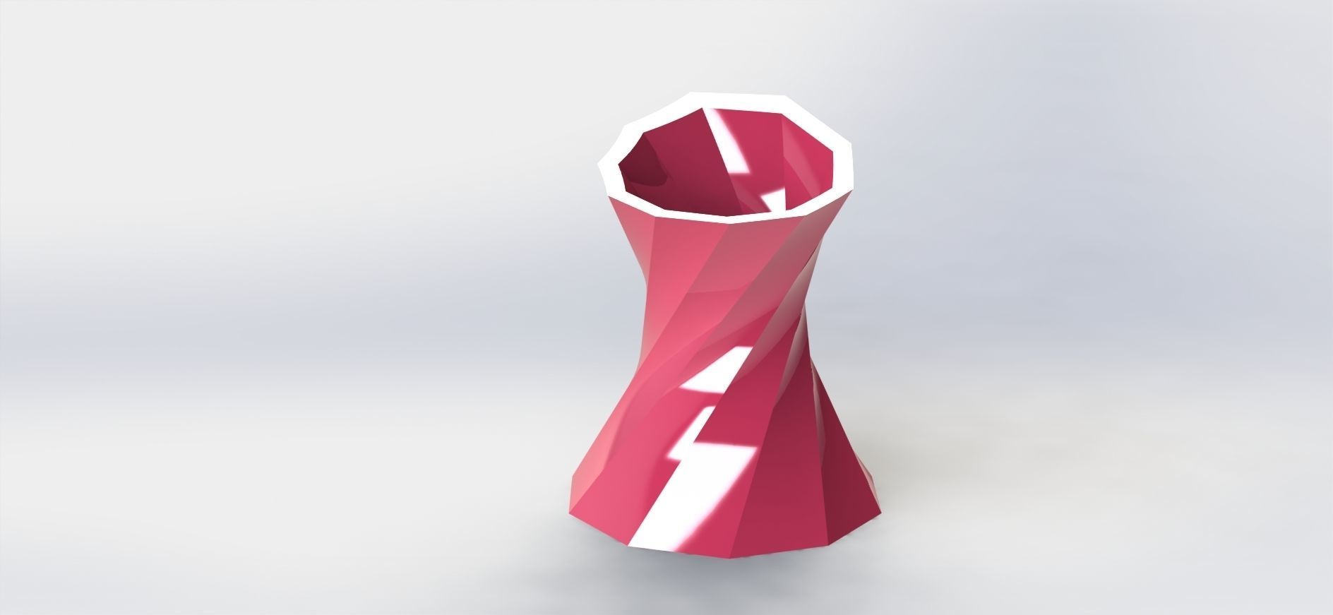 Decorative Flower Pot 24 3D print model_3