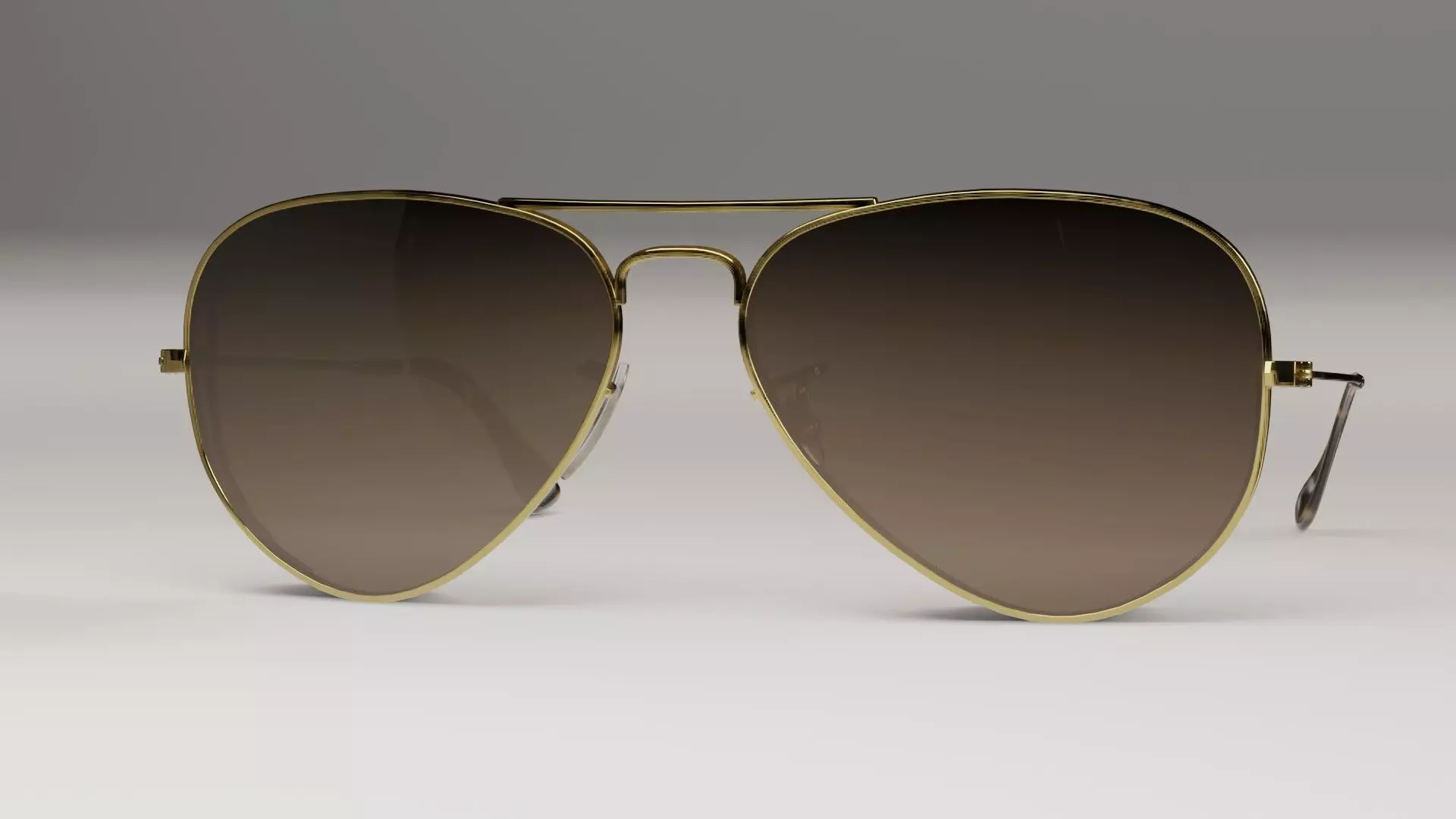 Sun glasses model Low-poly 3D model