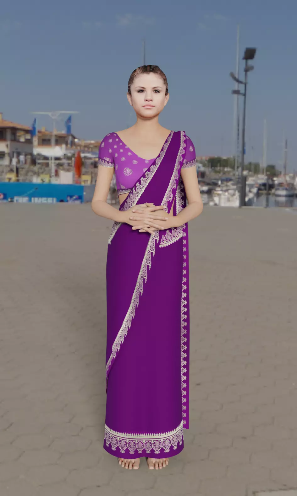 Selena Gomez 3D model_0