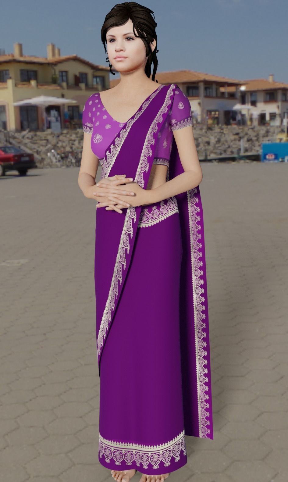 Selena Gomez 3D model_1