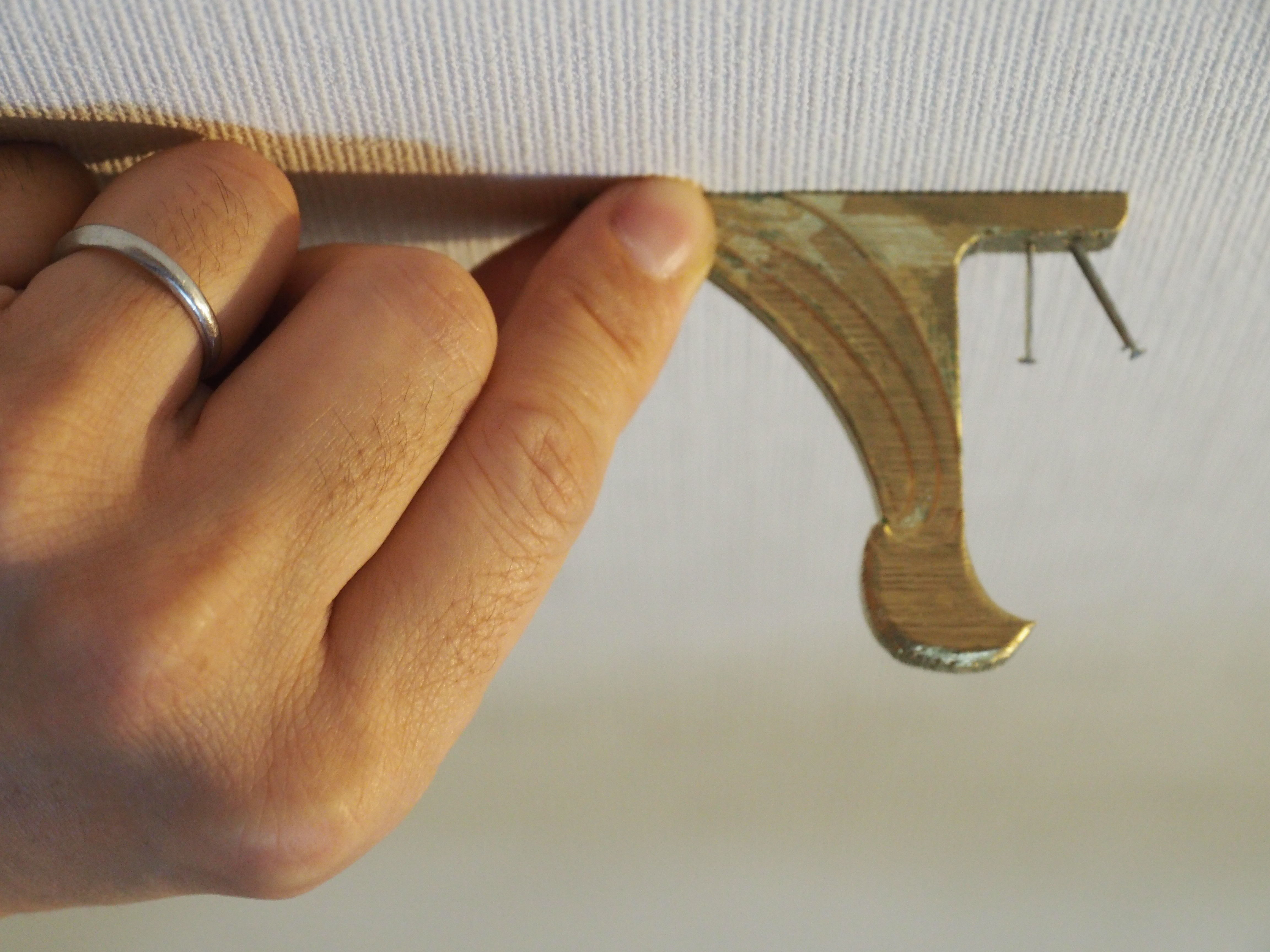 Art nouveau style hook 3D print model_2