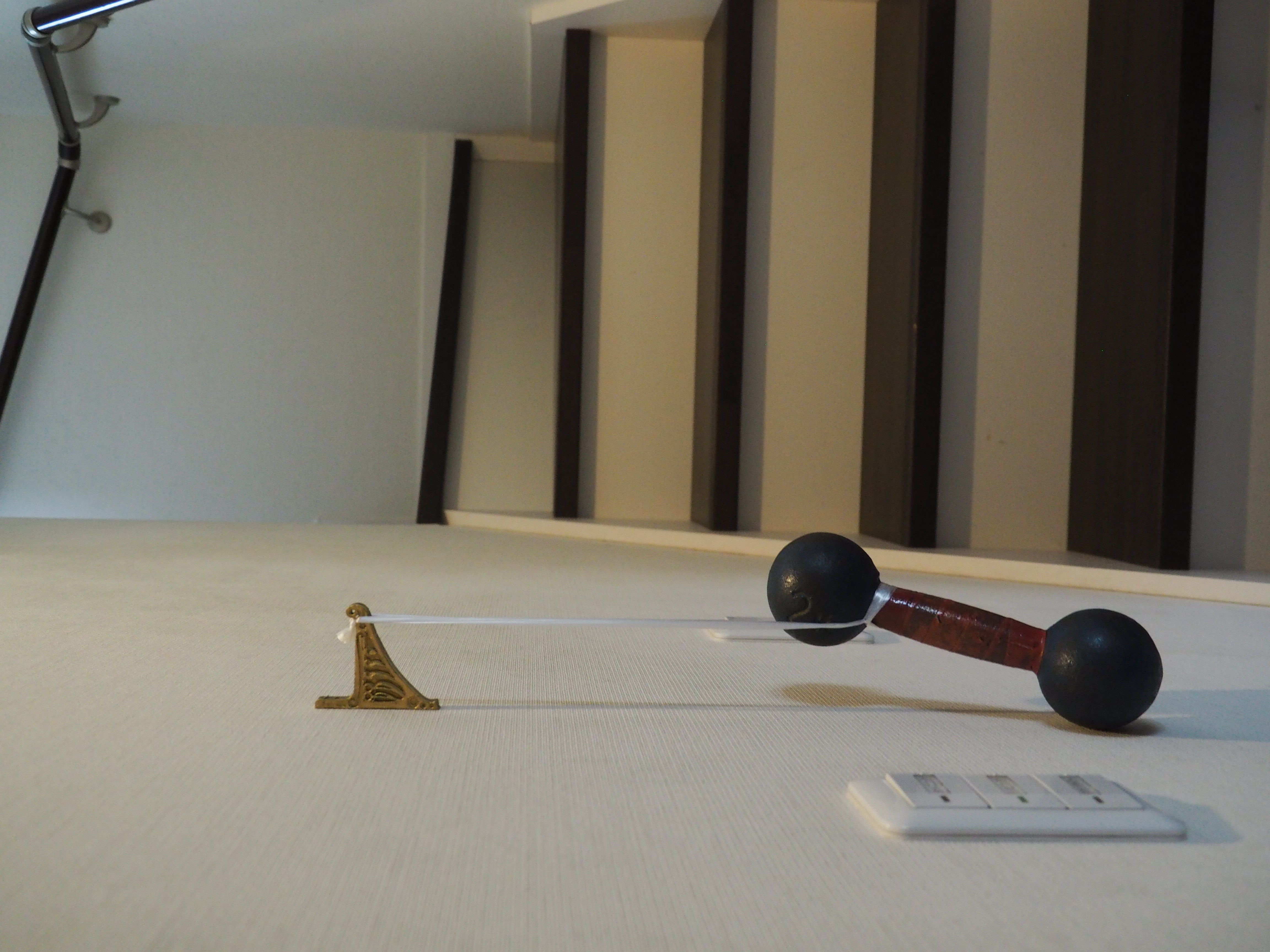 Art nouveau style hook 3D print model_9