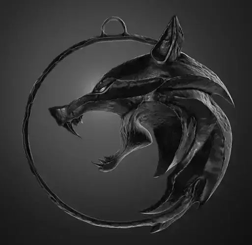 Witcher medallion Netflix version