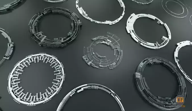 Tech Circles TC3 3D model