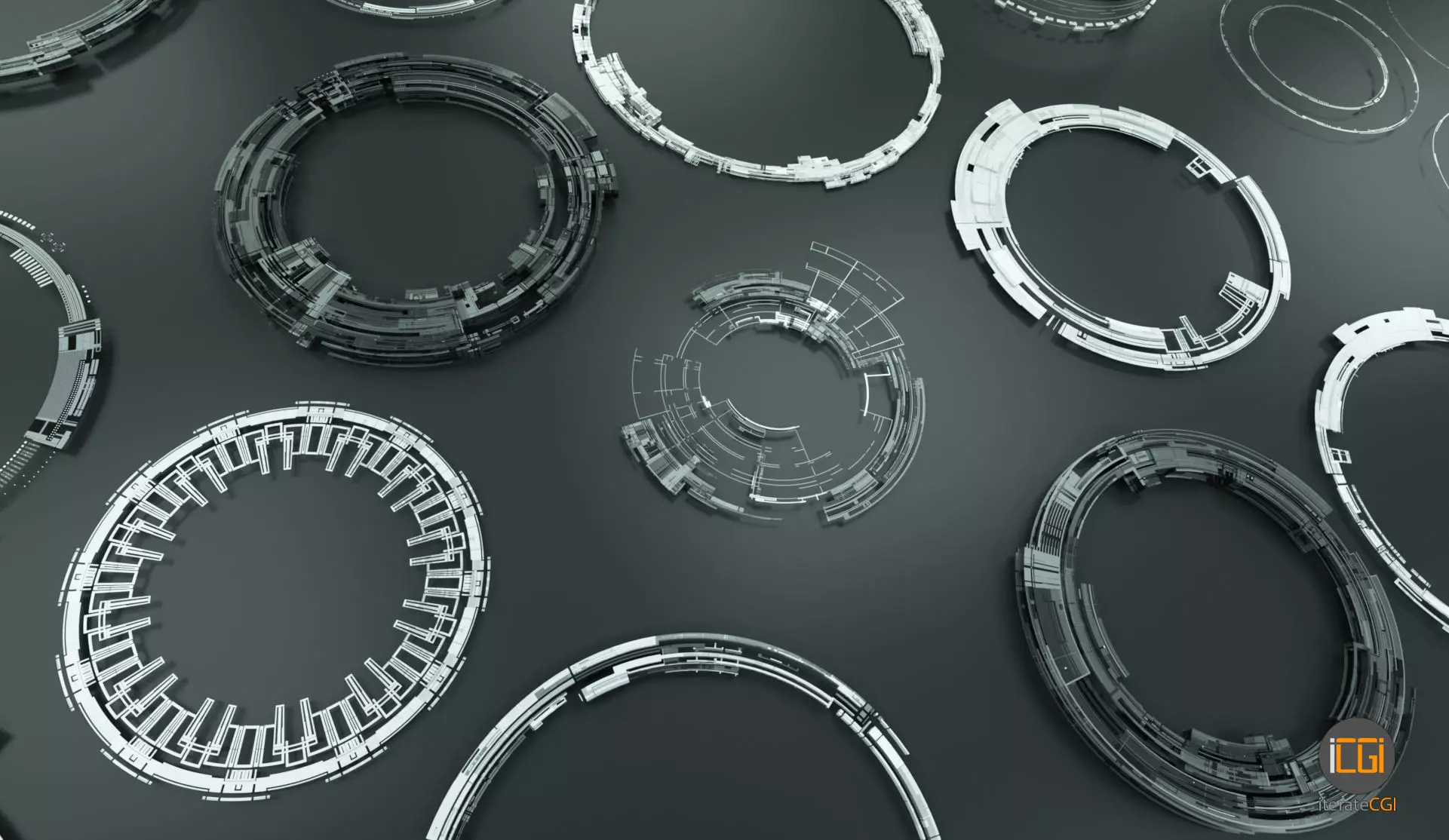 Tech Circles TC3 3D model_0