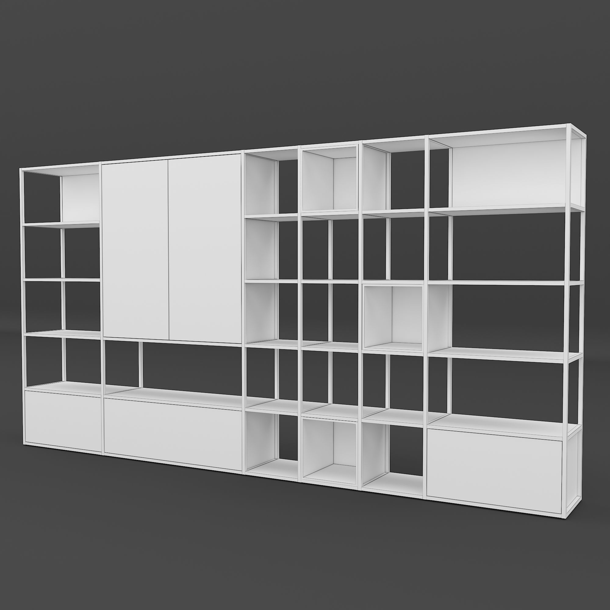 Iron Shelf 3D model_8
