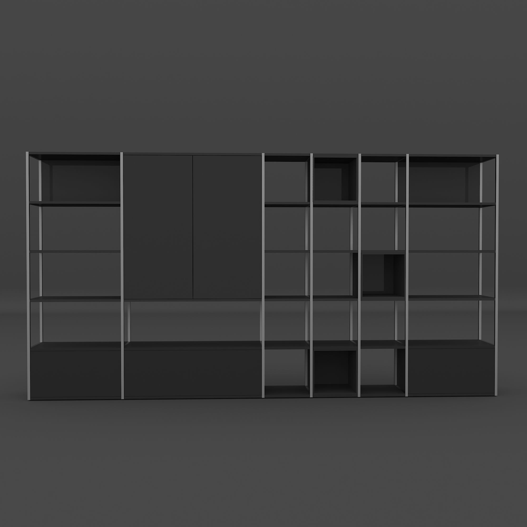 Iron Shelf 3D model_1