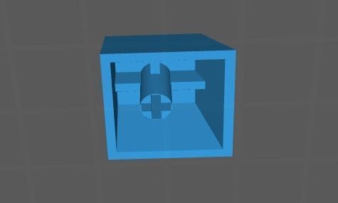 Cherry MX style keycap 3D print model_2