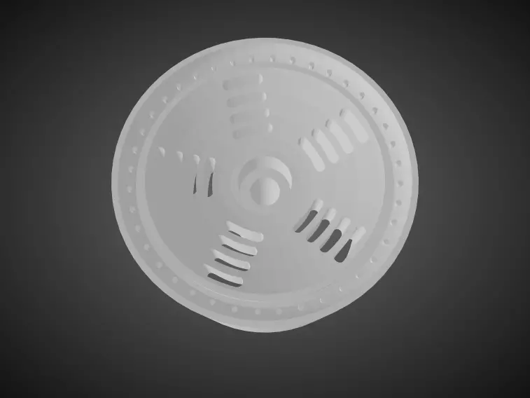 Rotiform BM1 rims for Hot Wheels 3D print model_0