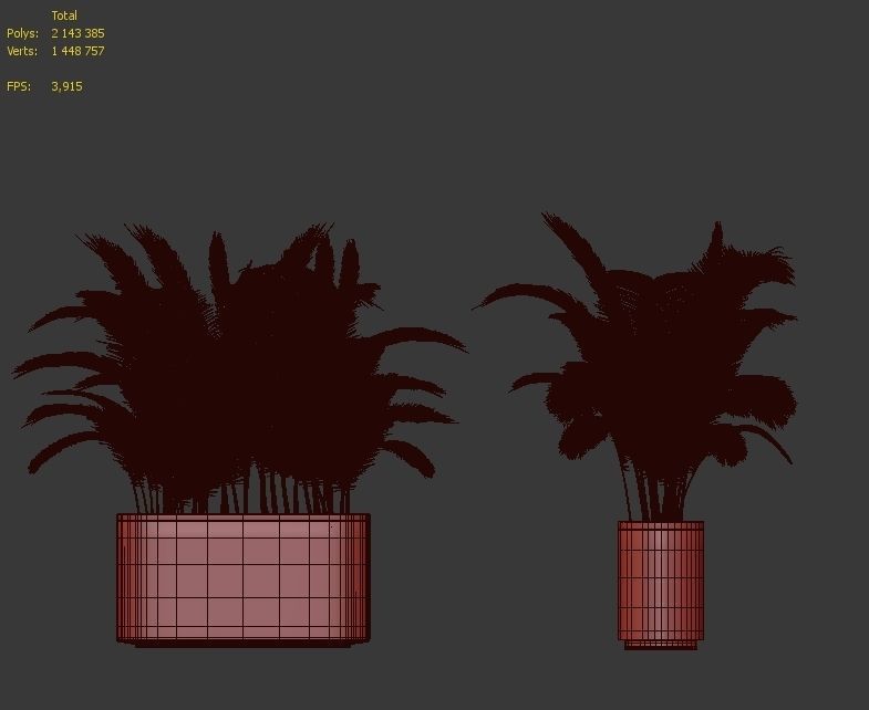 Potted plants collection 73 3D model_5
