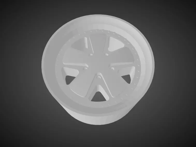 Rotiform FUC rims for Hot Wheels 3D print model_0