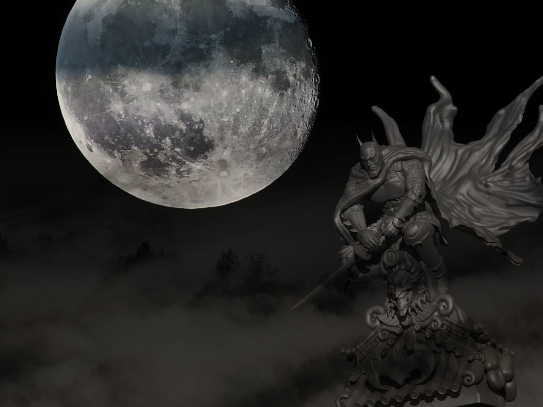 Batman ninja 3D print model_2