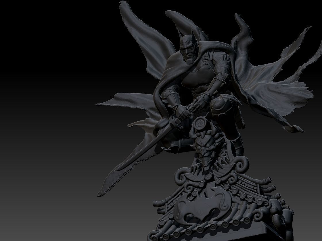 Batman ninja 3D print model_5