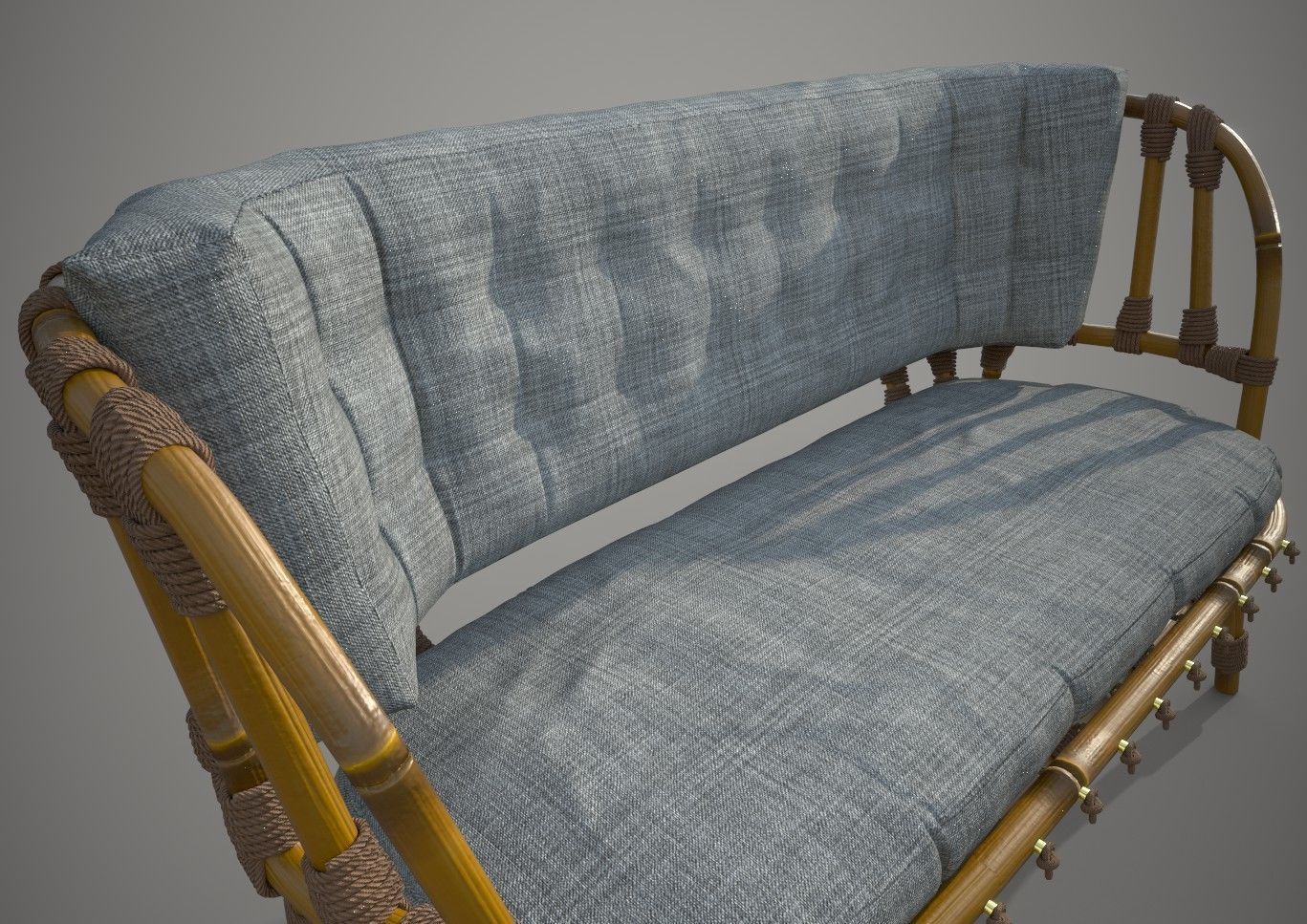 Chair Sofa Table for terrace 3D model_12