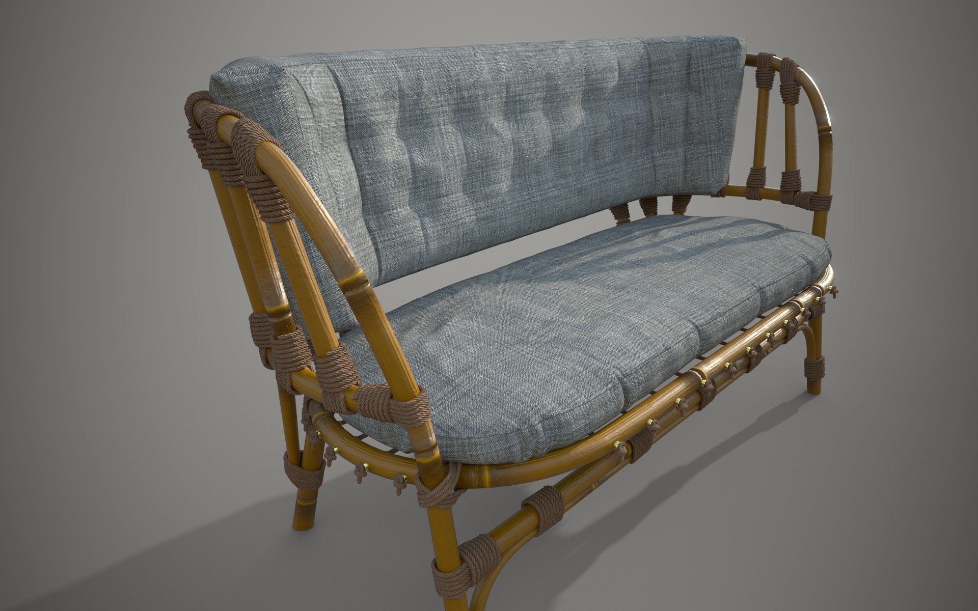 Chair Sofa Table for terrace 3D model_13