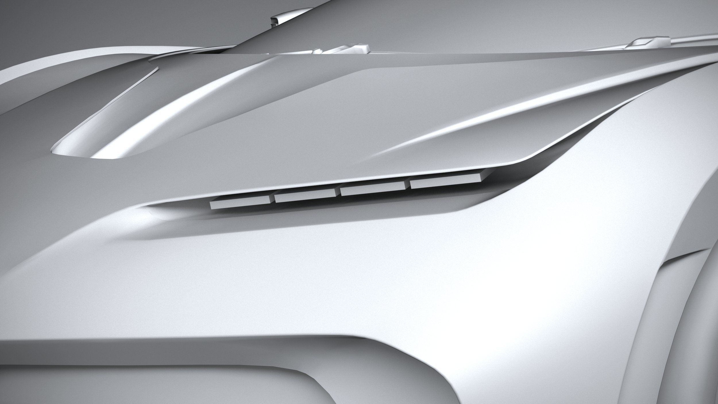 LowPoly Bugatti Centodieci 2020 Low-poly 3D model_25