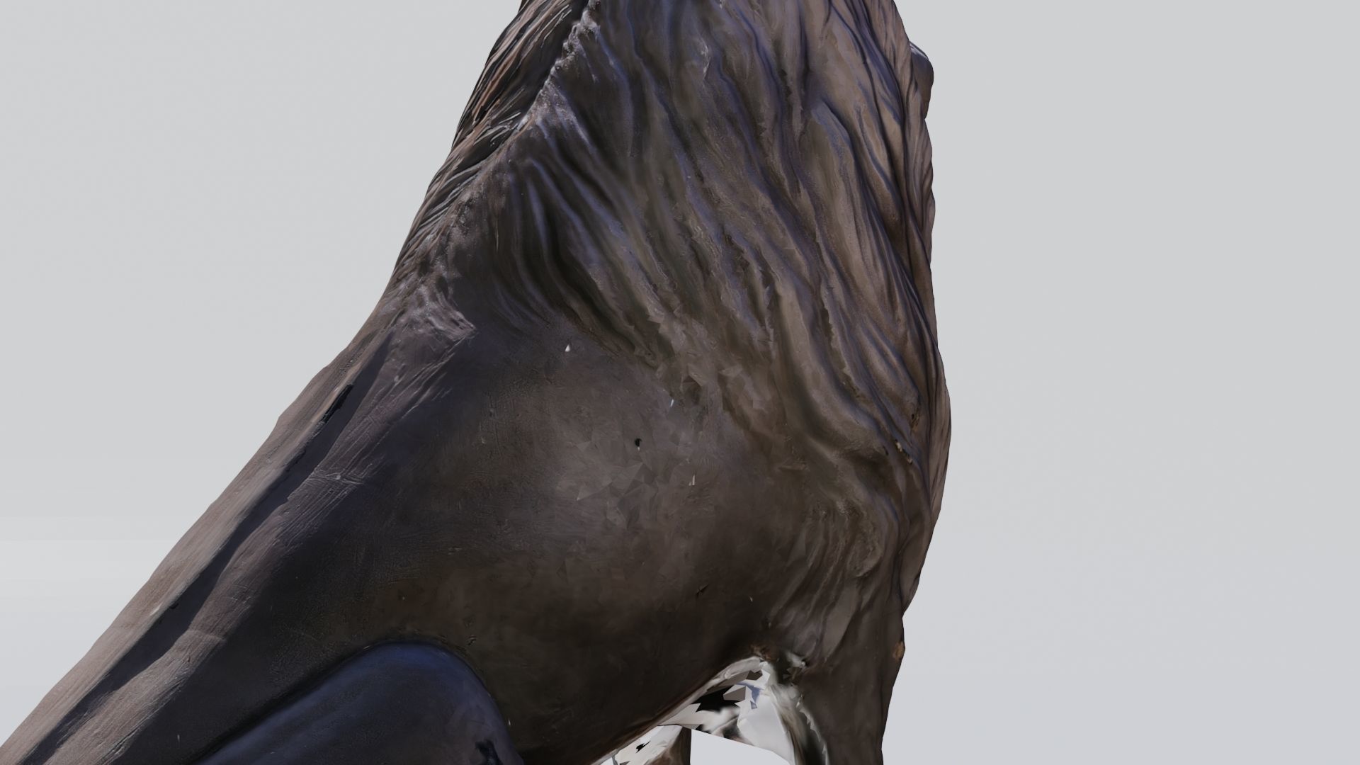  Lion Telephone booth 3D print model_13