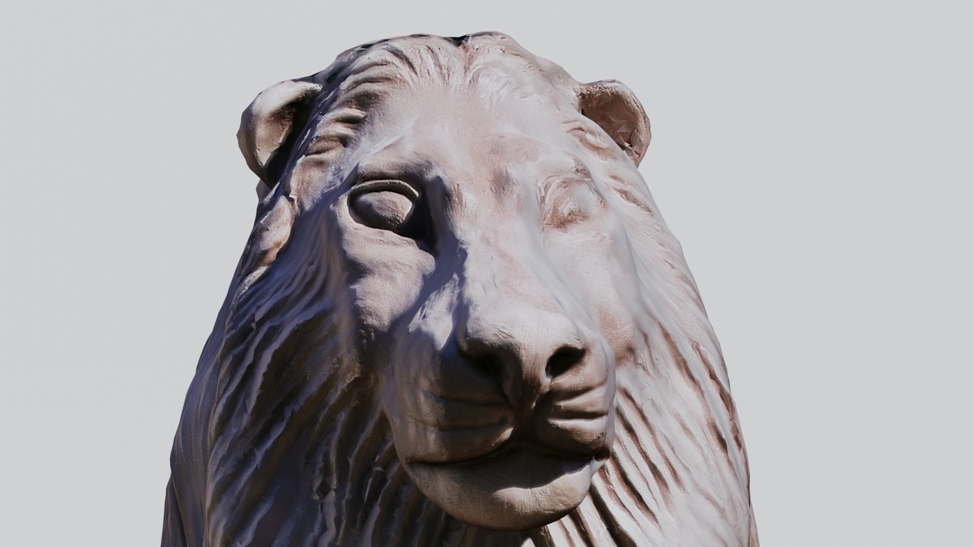  Lion Telephone booth 3D print model_5