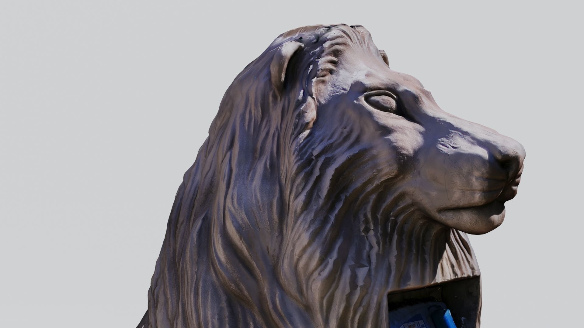  Lion Telephone booth 3D print model_16