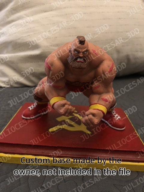 Street fighter - Zangief 3D print model_1