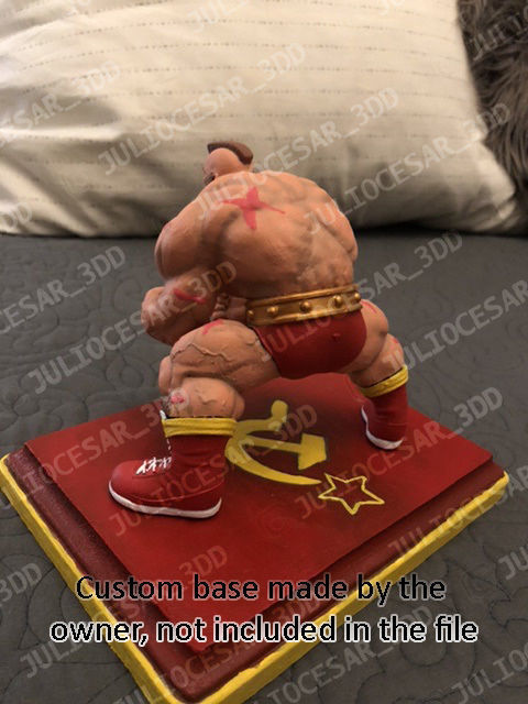 Street fighter - Zangief 3D print model_3