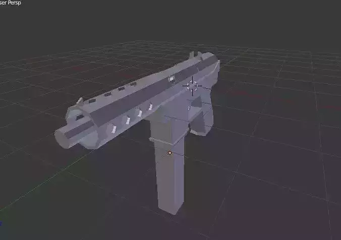 Smg 9x19 LowPoly