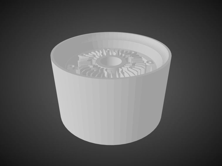 Mugen CF48 rims for Hot Wheels 3D print model_1
