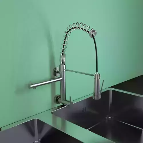 Designer kitchen faucet 