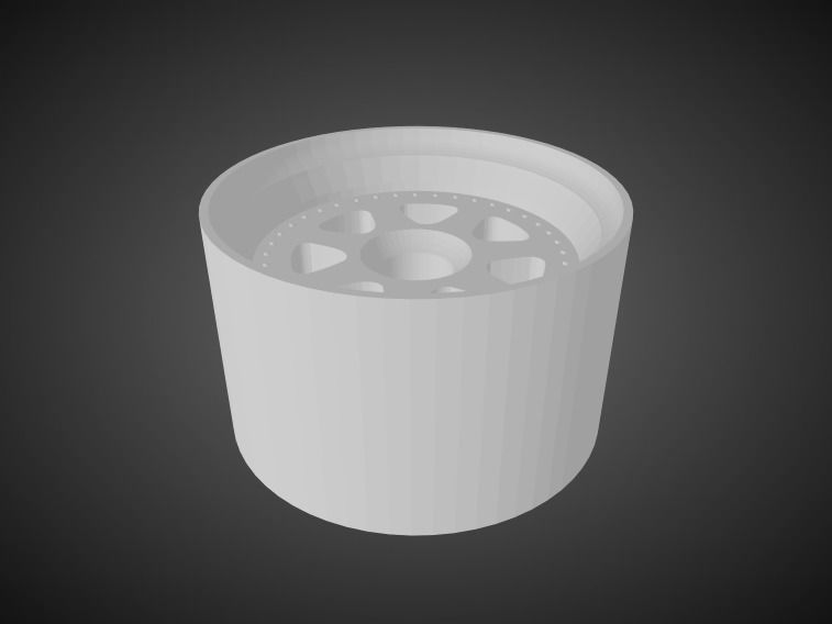 Mugen M7 rims for Hot Wheels 3D print model_1