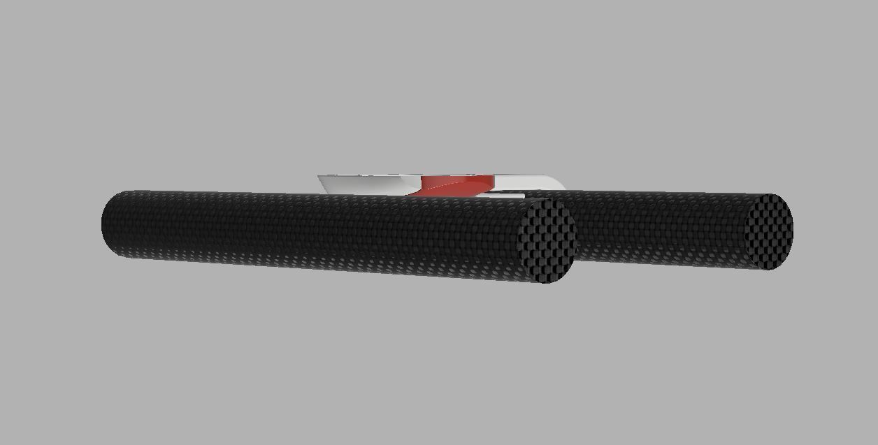 Wahoo ELEMNT BOLT Mount for any AEROBAR TT bars 3D print model 3D print model_1
