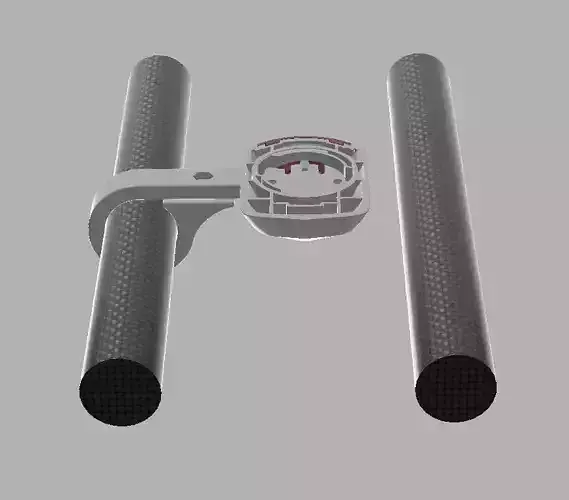 Wahoo ELEMNT BOLT Mount for any AEROBAR TT bars 3D print model 3D print model