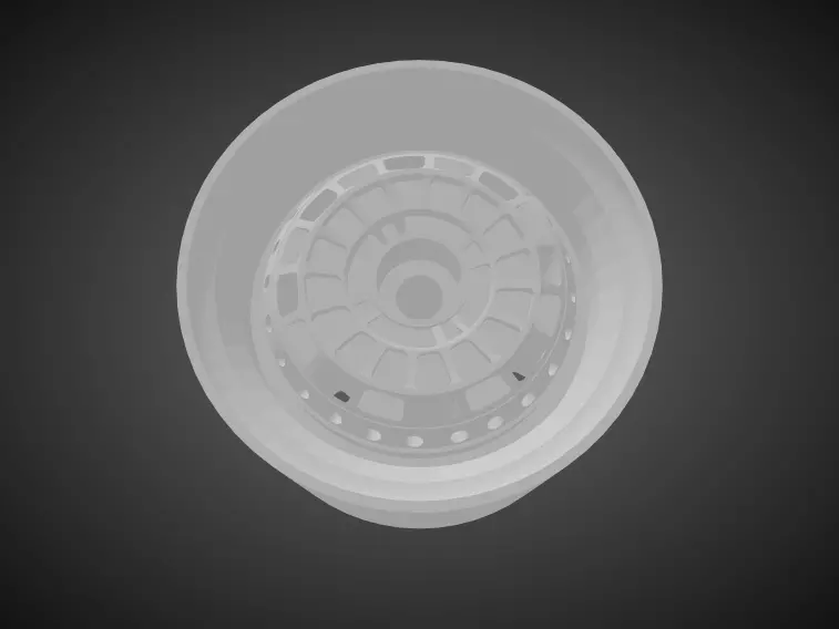 Mugen NR10R rims for Hot Wheels 3D print model_0