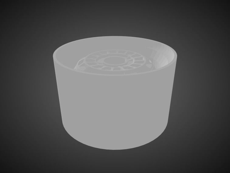 Mugen NR10R rims for Hot Wheels 3D print model_1