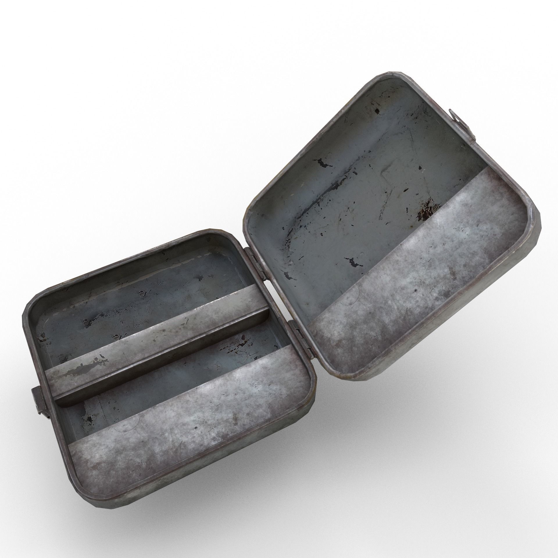 First aid kit  Low-poly 3D model_2