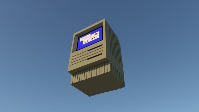 Old Computer 3D print model_4