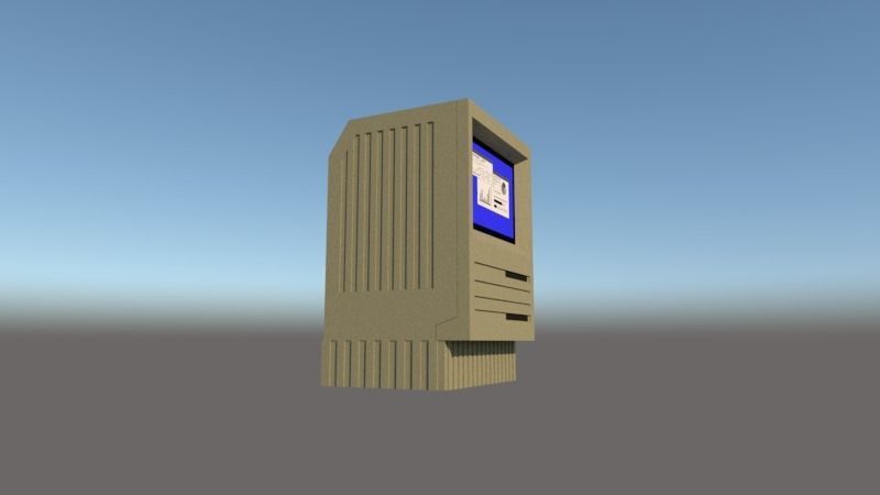 Old Computer 3D print model_3
