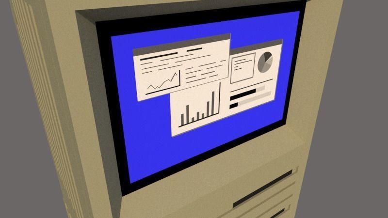 Old Computer 3D print model_5