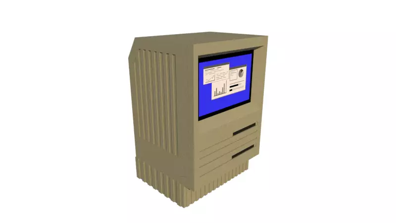 Old Computer 3D print model_0